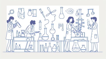 Laboratory Research and Experimentation with Scientists