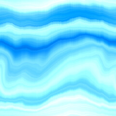 Modern summer striped blur wash seamless pattern background for trendy beach wear and coastal living designs. Repeatable alcohol ink bleed effect in blue white indigo colors