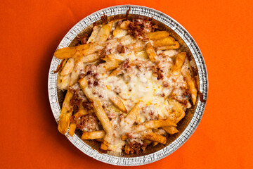 Bacon cheese fries