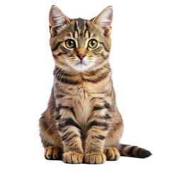 Obraz premium Cat isolated on transparent background