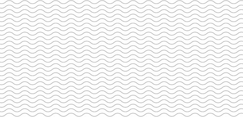 Curve shaped grey outline seamless pattern with a transparent background. Seamless Geometric Repeating Pattern.