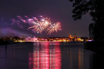 Feuerwerk Müritzfest 2024