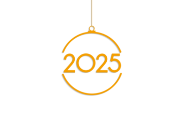 2025 Happy New Year design vector. trendy new year 2025 design template. Simple and elegant 2025 new year eve holiday background design. Vector Illustration.