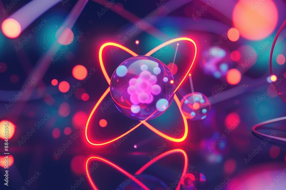 Poster aerial display of twinkling lights suspended in mid-air, perfect for festival or event concepts