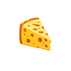 Cheese icon logo flat vector design