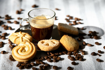 Special gourmet Brazilian coffee type Mogiana roasted in beans.