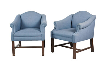 armchair isolated on white background