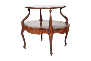 antique chair isolated on white