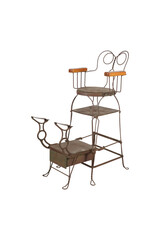 table and chairs isolated