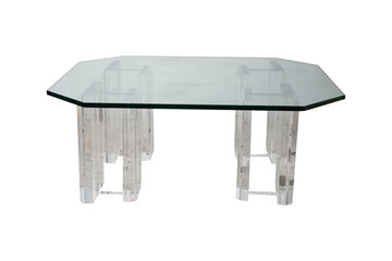 table isolated on white background