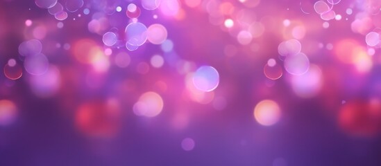 Fototapeta premium Abstract Blurred Background with Pink and Purple Lights