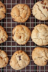 cookies on a baking tray