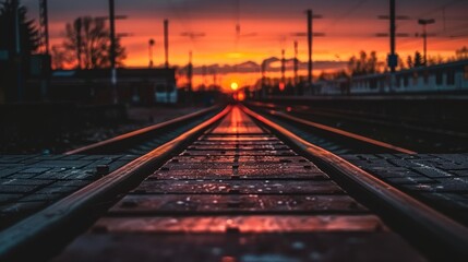 Obraz premium Blurred background image of a train to ensure search result relevance and visibility