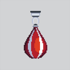 Pixel art illustration Punching Bag. Pixelated Punching Bag. Punching Bag pixelated
for the pixel art game and icon for website and video game. old school retro.
