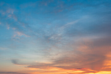 夕空