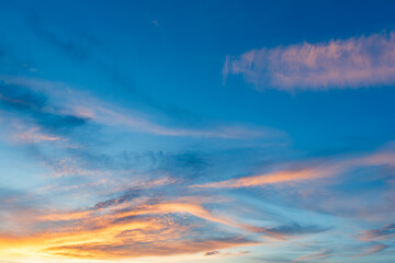 Obraz premium 夕空