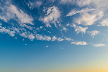 夕空グラデーション