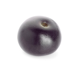 Fresh ripe acai berry isolated on white