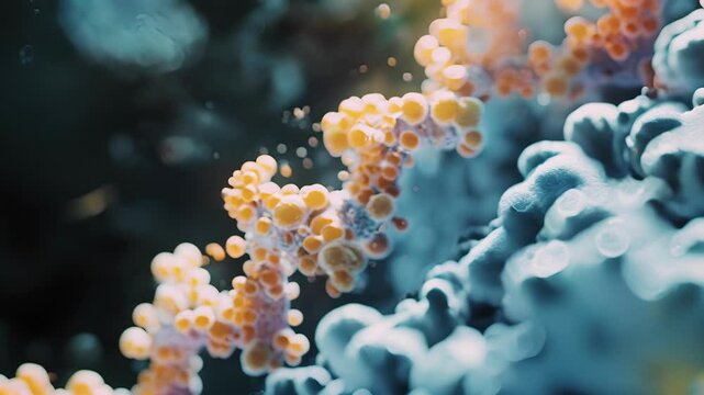 A series of images illustrating the stepbystep process of histone modification where specialized enzymes add or remove chemical tags to histone proteins to alter their functions.