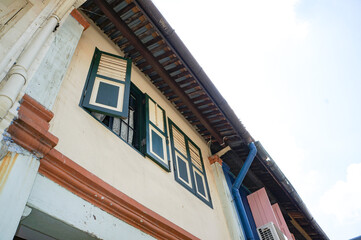 シンガポールの街中散策で見つけたヨーロッパ調の建物の外観