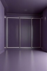 empty room with wall and window