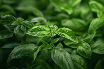 In a supernatural scene, basil, mint, and oregano dance in the wind, their fragrant leaves releasing enchanting aromas that fill the enchanted garden