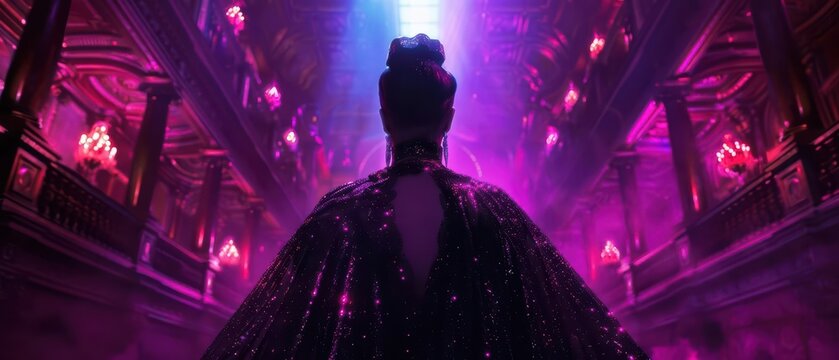 In a supernatural scene, drag queens and kings shine brightly, their performances influenced by the rich traditions of ballroom culture and voguing
