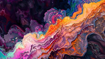 Pulsing Solana Tokens and Decentralized Digital Art Landscapes Blending Technology and Creativity