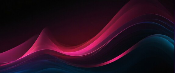 Naklejka premium abstract purple waves