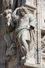 Milan Duomo Cathedral high reliefs