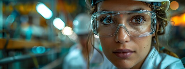 Chinese engineer working on EV car battery cells module in a electric vehicle factory