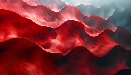 Fototapeta premium Red minimalist wallpaper
