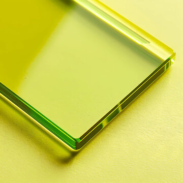 Innovative Display Technology: Lime Reflective E-Paper Display Cross-Sectional View