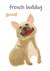 かわいい犬のイラスト素材