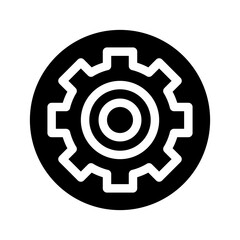 Settings Icon Vector Symbol Design Illustration