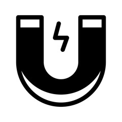 Magnet Icon Vector Symbol Design Illustration