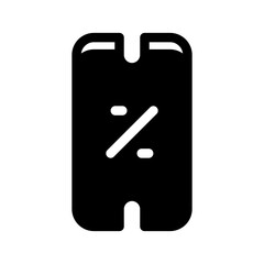 Voucher Icon Vector Symbol Design Illustration