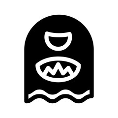 Monster Icon Vector Symbol Design Illustration