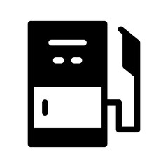 Fototapeta premium Gas Pump Icon Vector Symbol Design Illustration