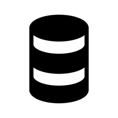 Database Icon Vector Symbol Design Illustration