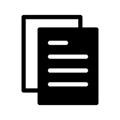 Exam Icon Vector Symbol Design Illustration