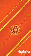 Raksha Bandhan, illustration, raksha bandhan story, Happy raksha bandhan, Rakhi Festival in India with, happy Raksha Bandhan Story. Social Media Poster.
