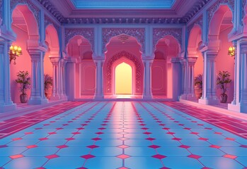 cartoon background illustration