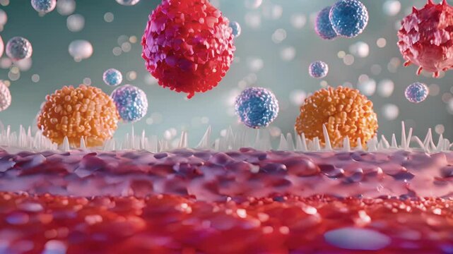 The asymmetric nature of the phospholipid bilayer with different types of phospholipids present on each side of the membrane.