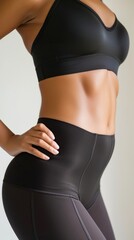 Fototapeta premium Yoga wear and fitness concepts