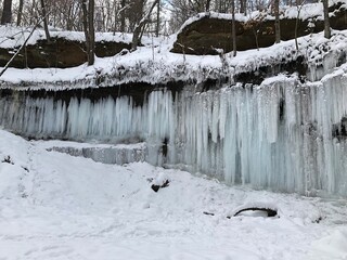 winter in the mountains