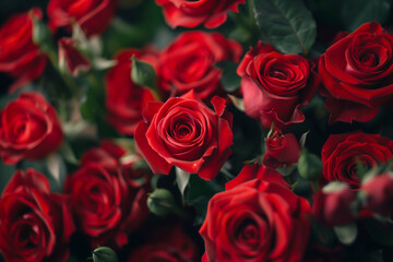 Obraz premium bunch of roses