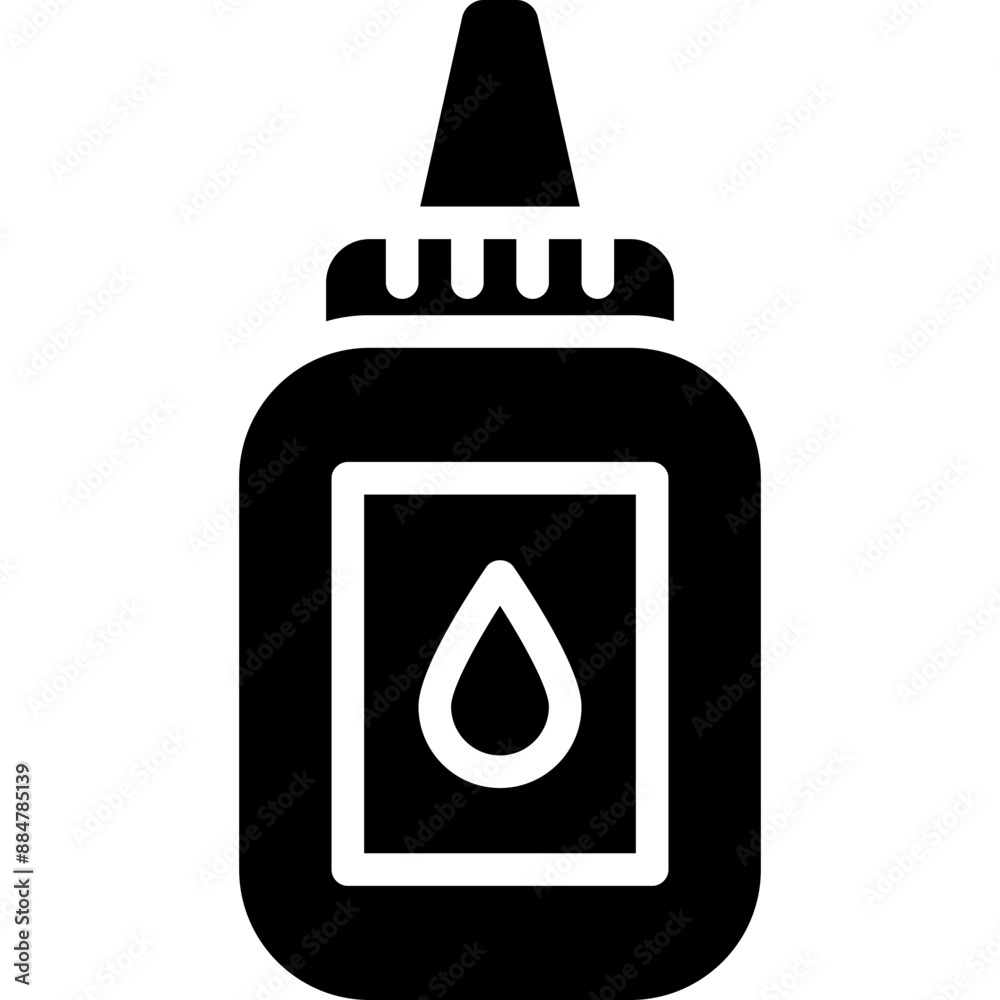 Poster glue icon