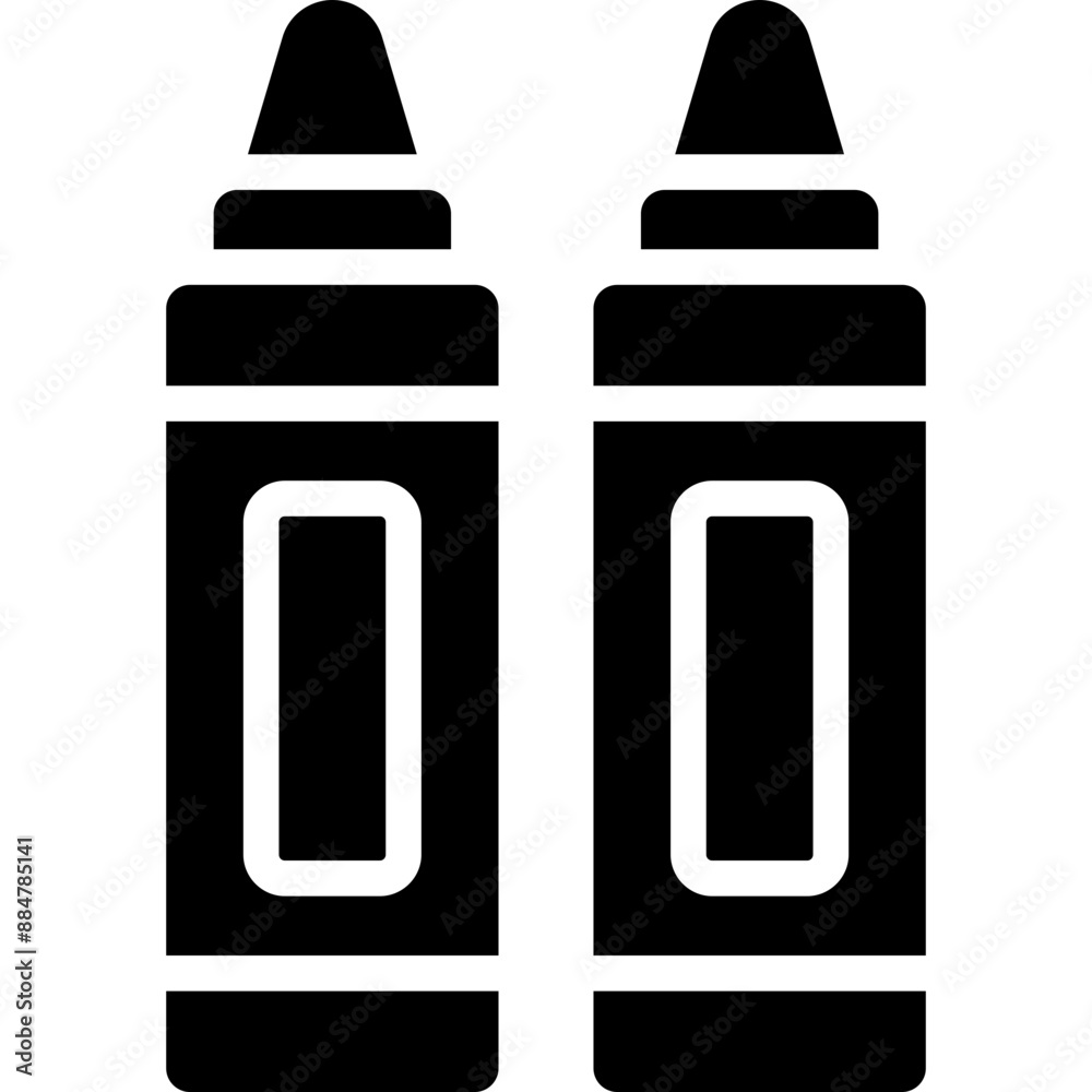 Poster crayon icon