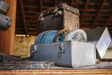 old film and old projector